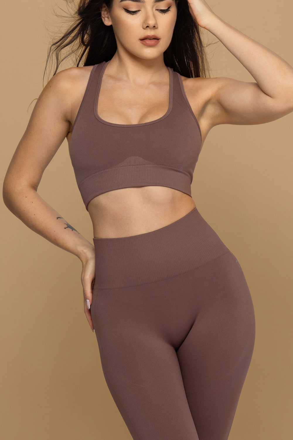 Amara Leggings - Mocha