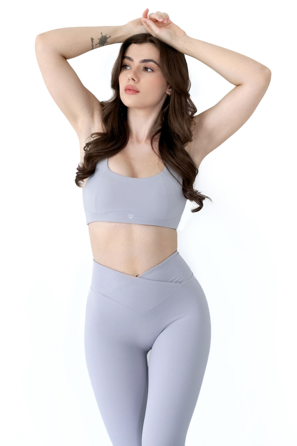 AVALUX Series Contour Lux Sports Bra - Lunar Grey