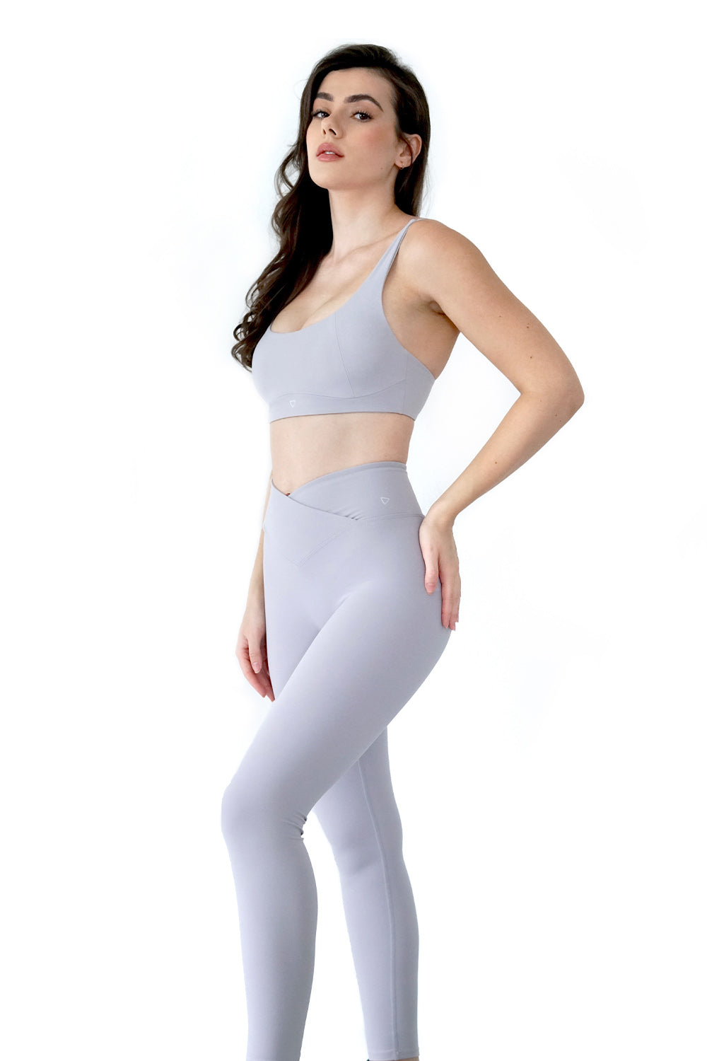 AVALUX Series Contour Lux Sports Bra - Lunar Grey