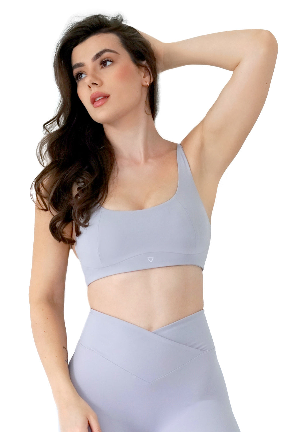 AVALUX Series Contour Lux Sports Bra - Lunar Grey