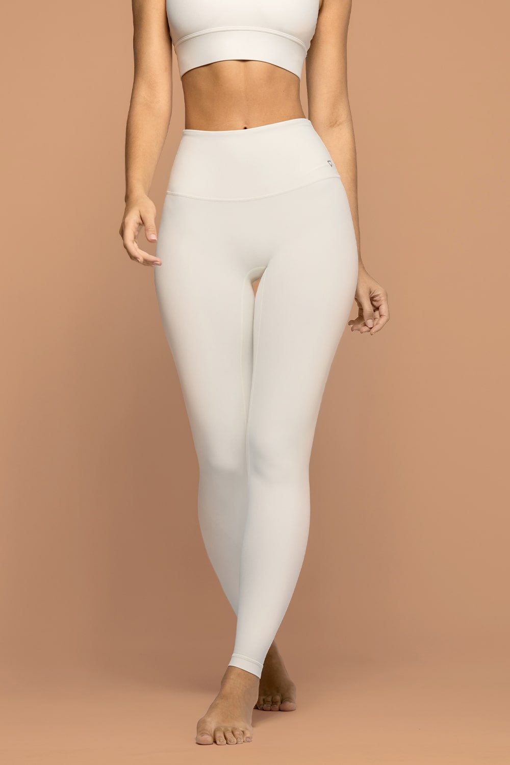 Luxana Leggings - Goddess White