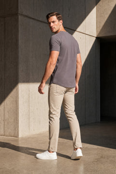 Titan Series Henley - Granite