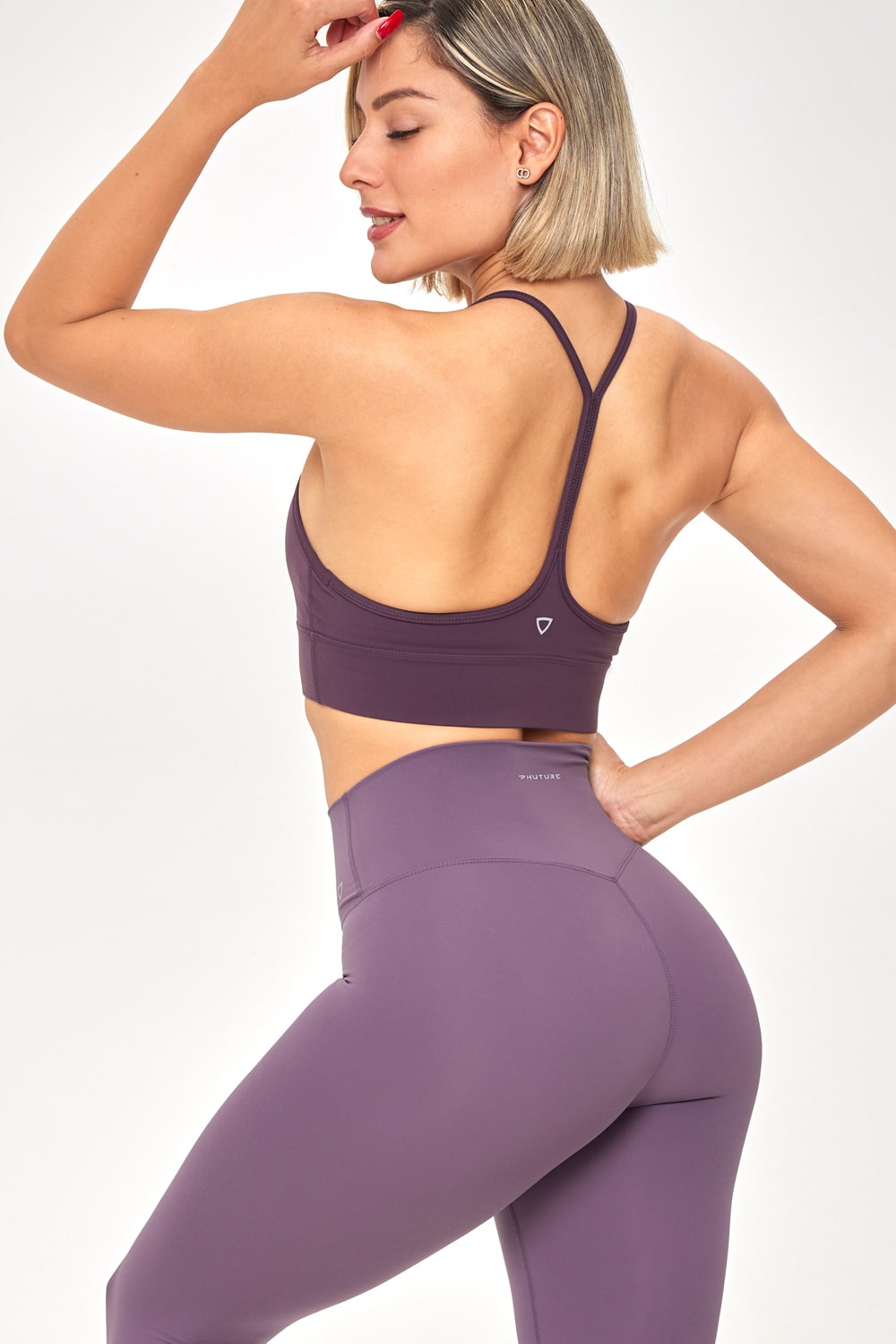 Qiana Sports Bra - Deep Lavender