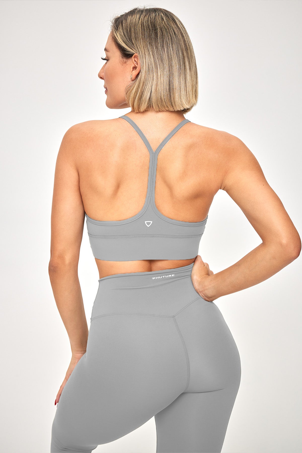 Qiana Sports Bra - Lunar Grey