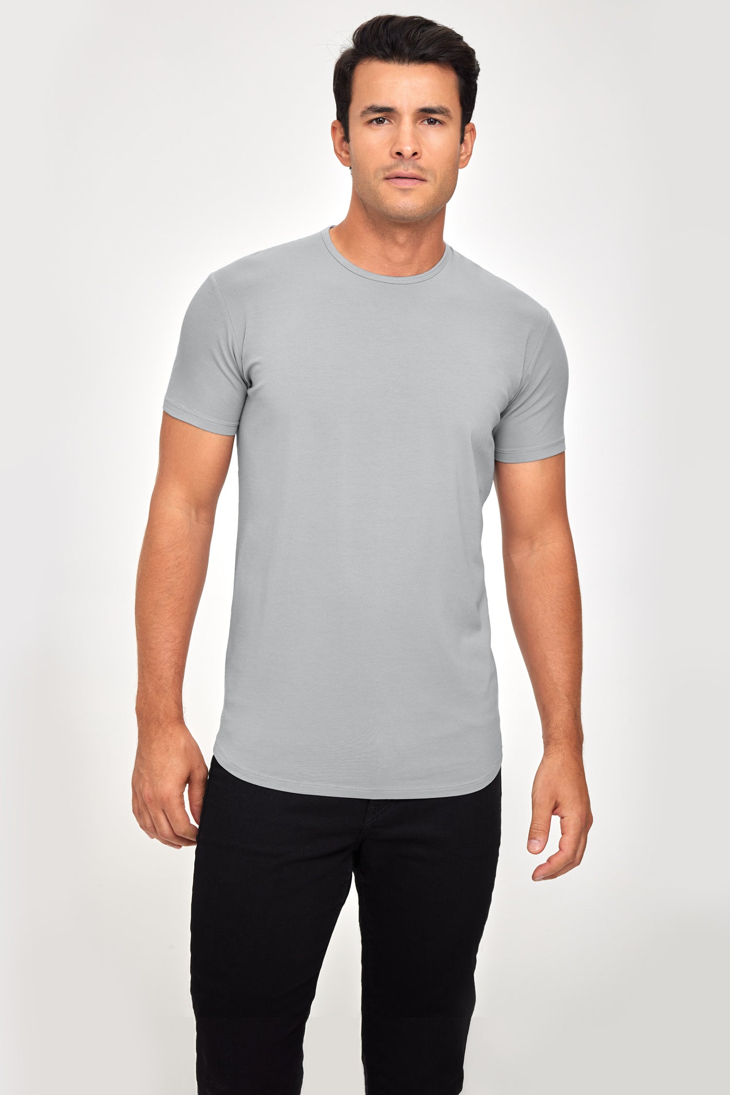 Supima Lux Crew Neck - Ultimate Gray