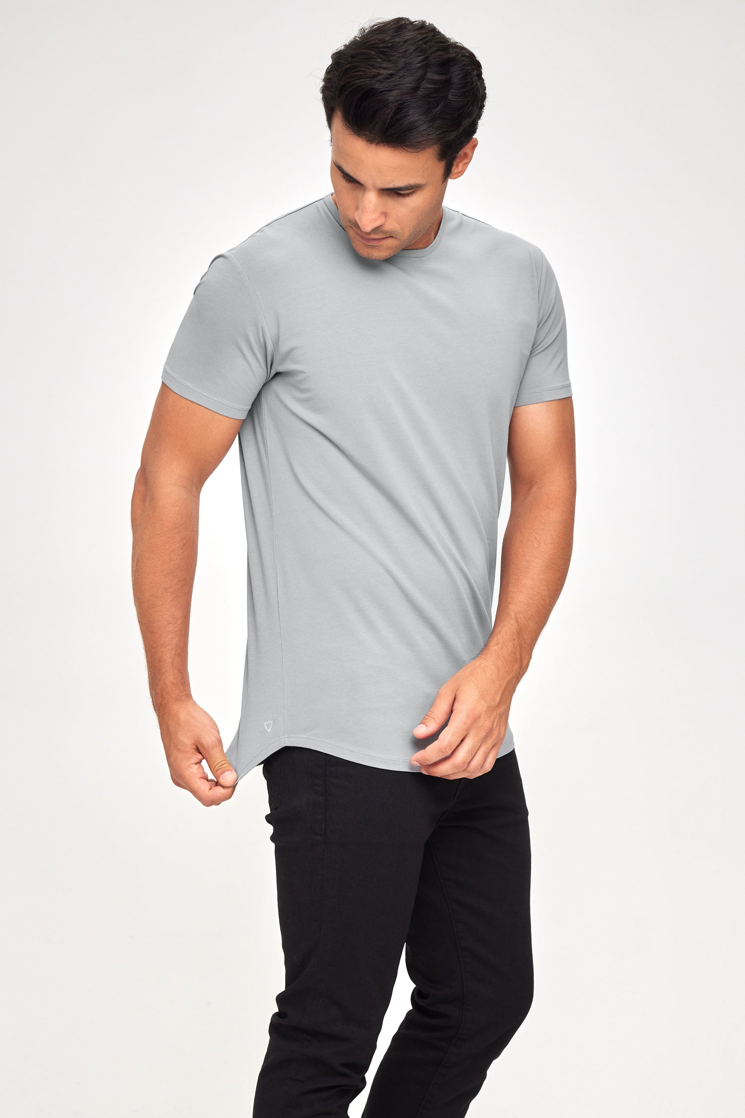 Supima Lux Crew Neck - Ultimate Gray