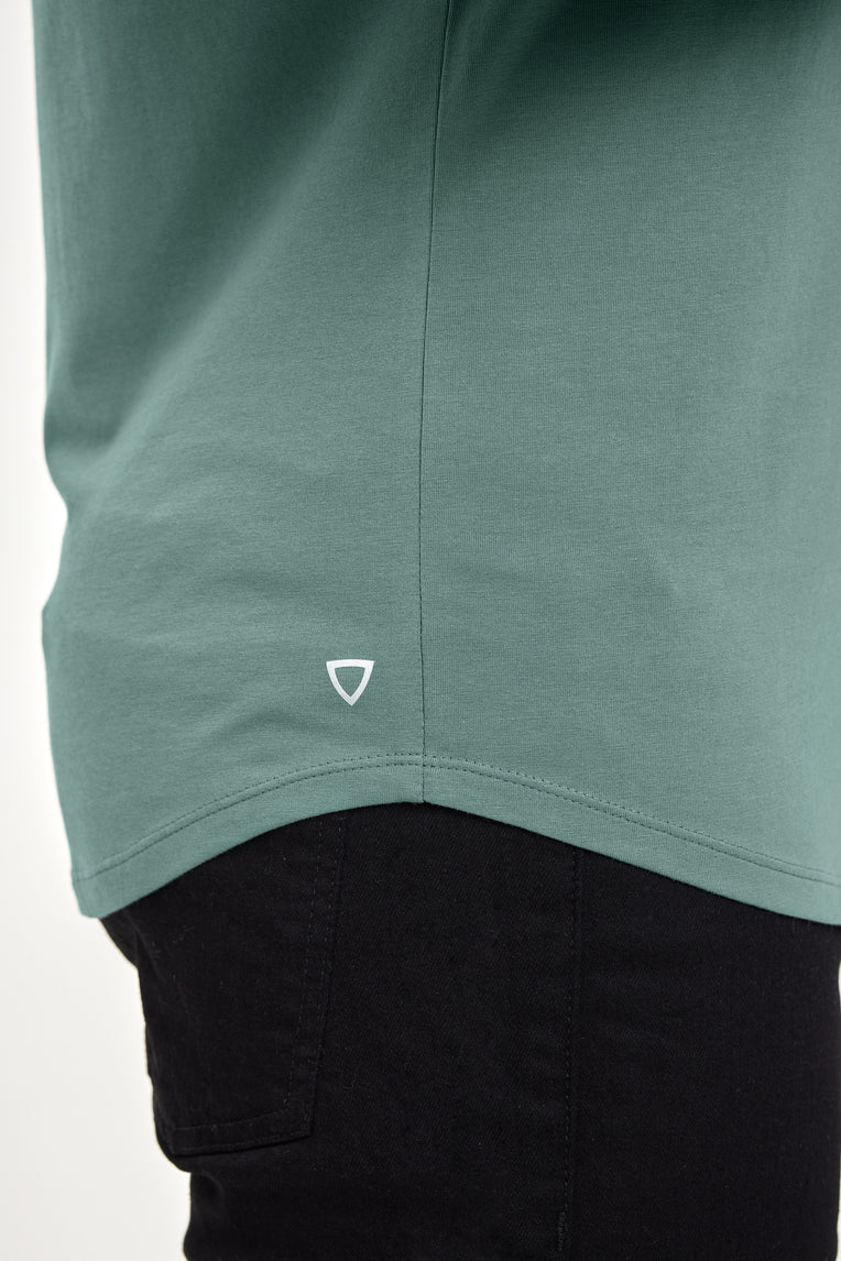 Supima Lux Crew Neck - Jade Mist