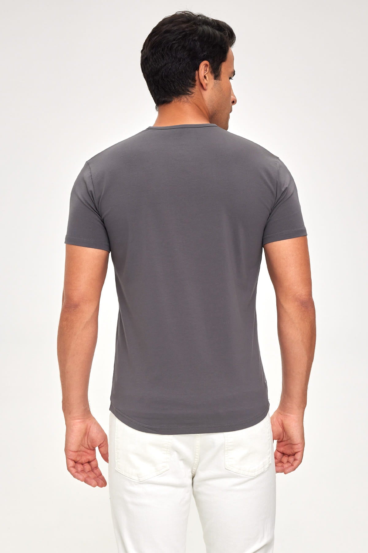 Titan Series Henley - Granite