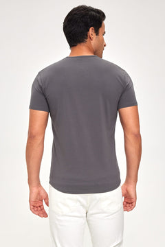 Titan Series Henley - Granite