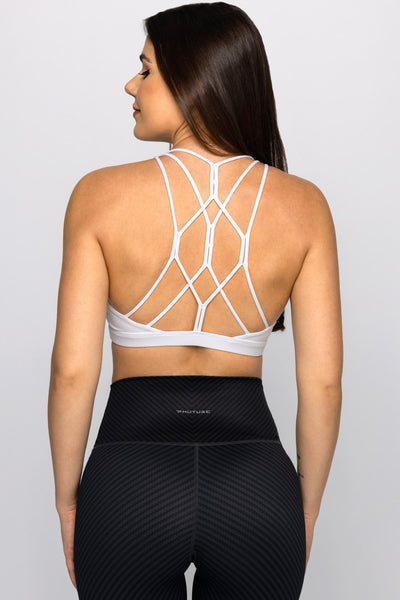 Nexus Sports Bra - Snowfall White