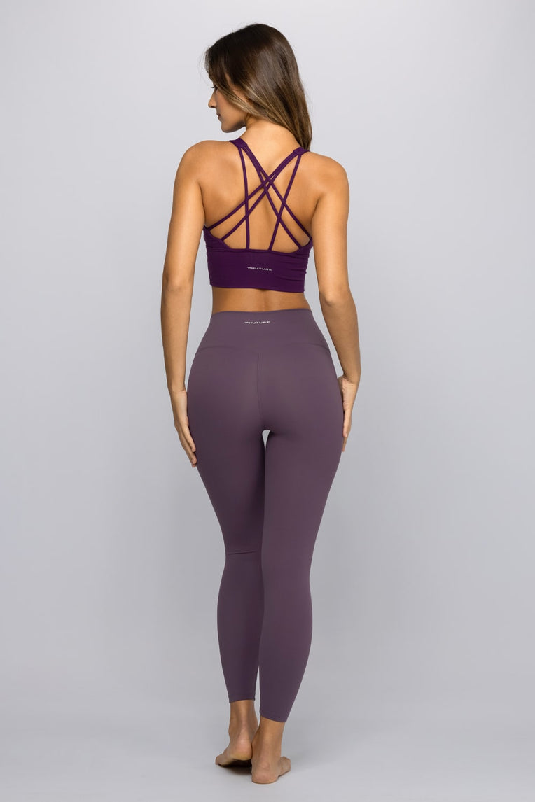 Luxana Leggings - Deep Lavender