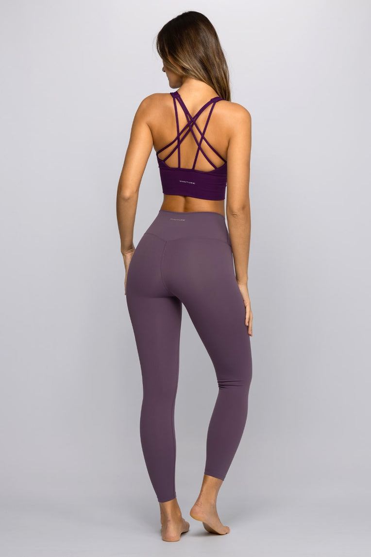 Luxana Leggings - Deep Lavender