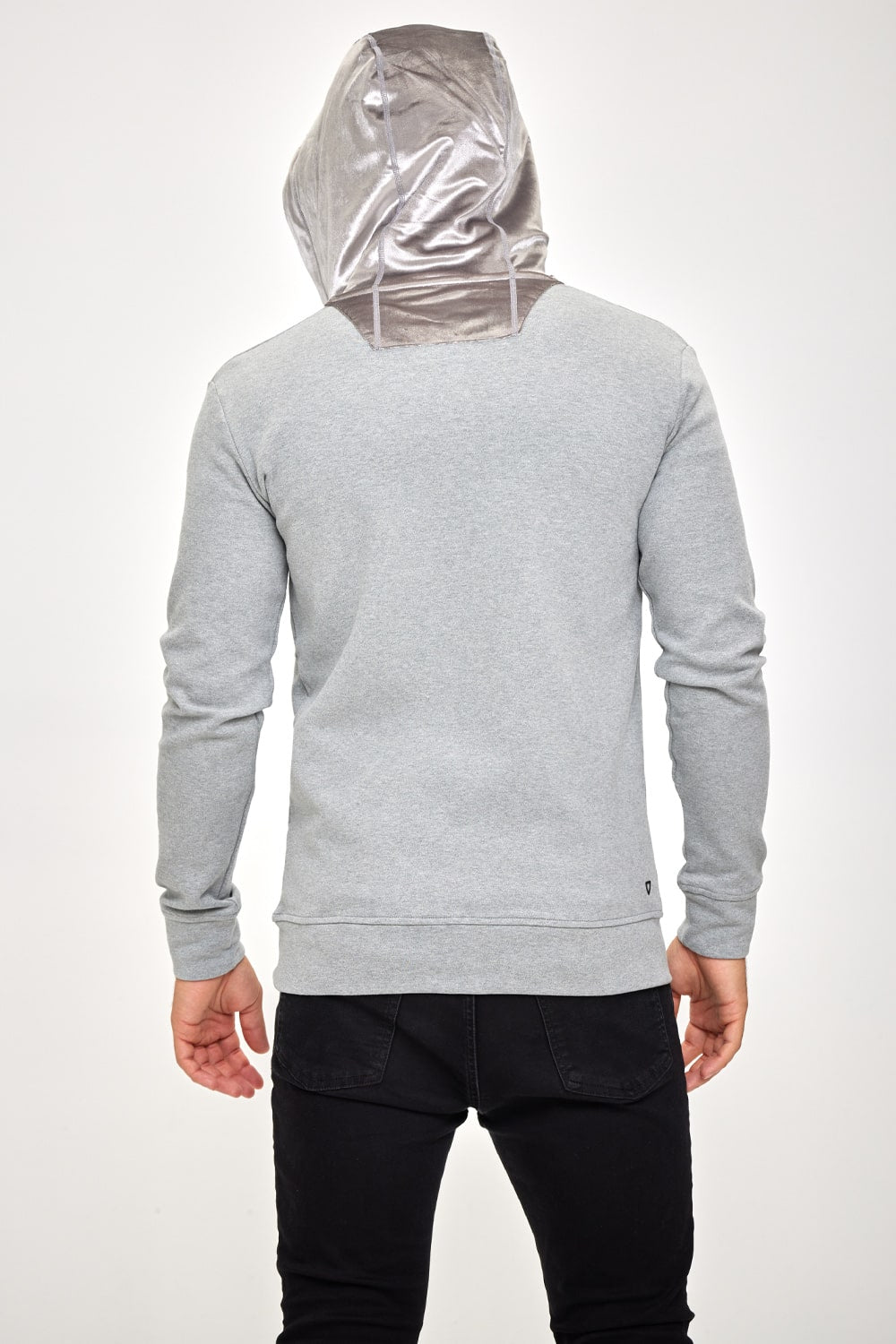 Spacewalker French Terry Hoodie - Astronaut Silver