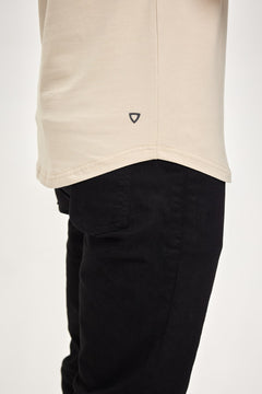 Titan Series Henley - Sandstone